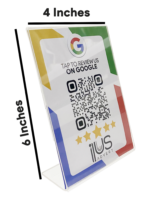 Google Review Standee Acrylic