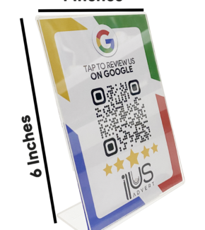 Google Review Standee Acrylic
