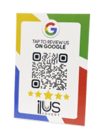 NFC Enabled Google Review Standee White