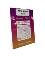 INSTA QR Standee by IUS Advert